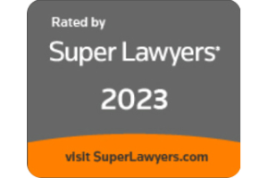 Rated by Super Lawyers - 2023 - Badge